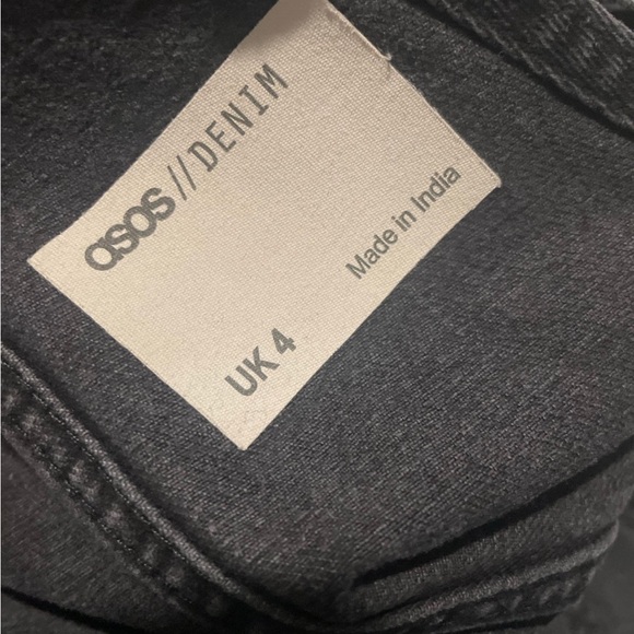ASOS Black Denim Apparel - Picture 2 of 3